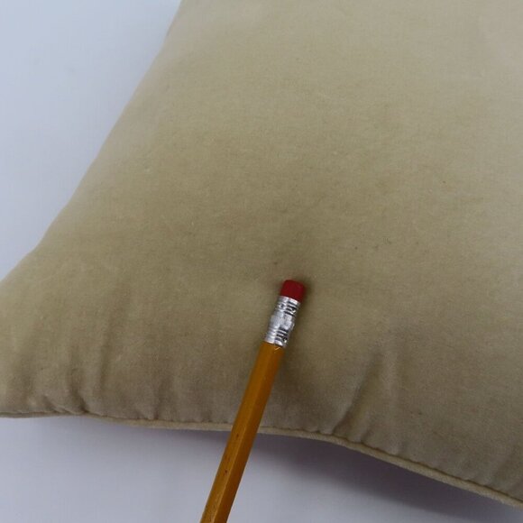 Wool Needlepoint Christmas Holiday Religious Angel 10.5in x 11.5in Pillow VTG - Picture 7 of 9